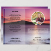 Modèle du programme funéraire (Devant / Derrière)