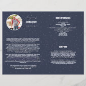 Modèle du programme funéraire (Dos)