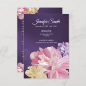 Modèle du programme funéraire (Devant / Derrière)