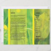 Modèle du programme funéraire (Dos)