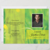 Modèle du programme funéraire (Devant)