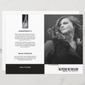 Modèle du programme funéraire (Devant / Derrière)