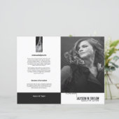 Modèle du programme funéraire (Debout devant)