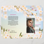 Modèle du programme funéraire (Devant / Derrière)