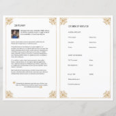 Modèle du programme funéraire (Dos)