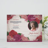 Modèle du programme funéraire (Debout devant)