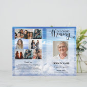 Modèle du programme funéraire Blue sky (Debout devant)