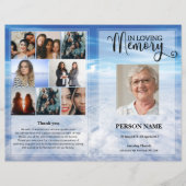 Modèle du programme funéraire Blue sky (Devant)