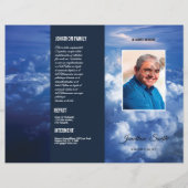 Modèle du programme funéraire Blue Sky (Devant)