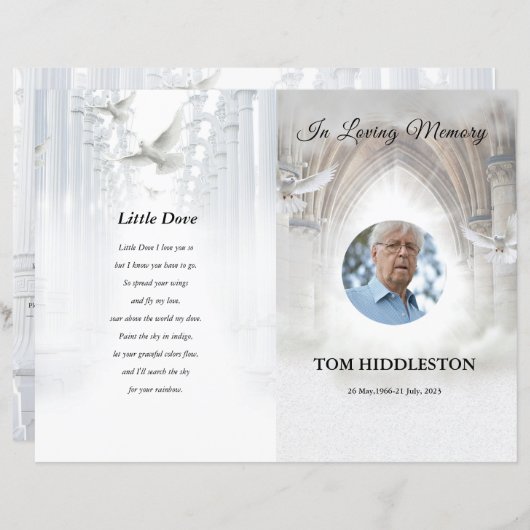 Modèle du programme funéraire céleste (Devant / Derrière)