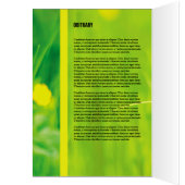 Modèle du programme funéraire commémoratif (Intérieur (Gauche))