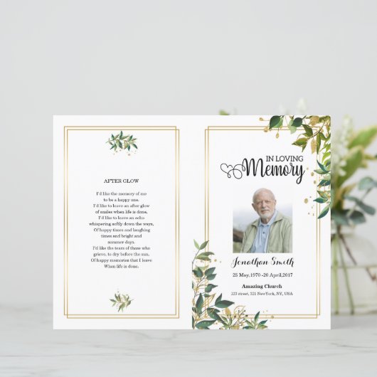 Modèle du programme funéraire de la gauche verte (Debout devant)