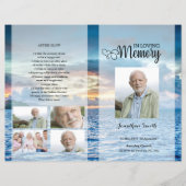 Modèle du programme funéraire de la plage bleue (Devant)