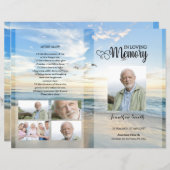 Modèle du Programme funéraire de plage d'or (Devant / Derrière)