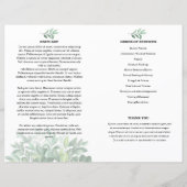 Modèle du Programme funéraire de verdure (Dos)