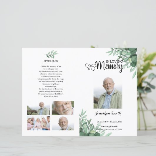 Modèle du Programme funéraire de verdure (Debout devant)