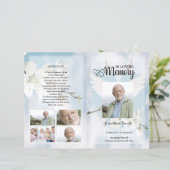 Modèle du programme funéraire de White Dove et Flo (Debout devant)