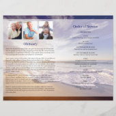 Modèle du programme funéraire des vagues (Dos)