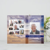 Modèle du programme funéraire des vagues (Debout devant)