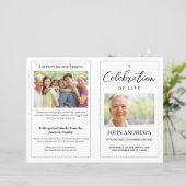 Modèle du programme funéraire essentiel (Debout devant)