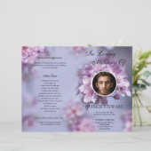 Modèle du programme funéraire floral (Debout devant)