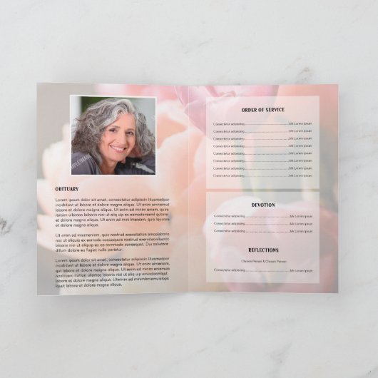 Modèle du programme funéraire floral (Intérieur)