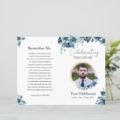 Modèle du programme funéraire floral (Debout devant)