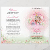 Modèle du programme funéraire floral (Devant)