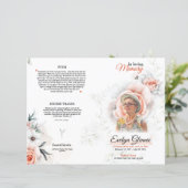 Modèle du programme funéraire floral (Debout devant)