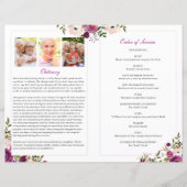 Modèle du programme funéraire Floral Display (Dos)