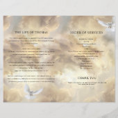 Modèle du programme funéraire Golden Sky (Dos)