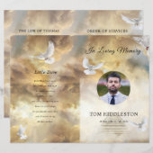 Modèle du programme funéraire Golden Sky (Devant / Derrière)