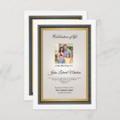 Modèle du programme funéraire imprimable (Devant / Derrière)