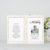 Modèle du Programme funéraire ornemental d'or (Debout devant)