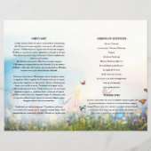 Modèle du programme funéraire papillon (Dos)