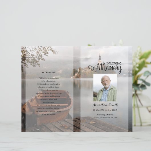 Modèle du Programme funéraire pour bateaux pacifiq (Debout devant)