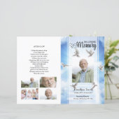 modèle du programme funéraire sky & dove (Debout devant)