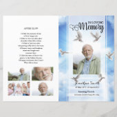 modèle du programme funéraire sky & dove (Devant)