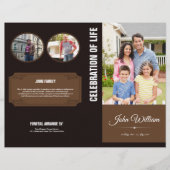 Modèle du programme Memorial (Devant)