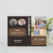 Modèle du programme Memorial (Debout devant)