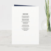 Modèle du programme Memorial (Dos)