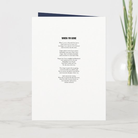 Modèle du programme Memorial (Dos)