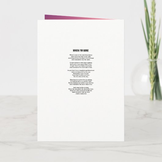 Modèle du programme Memorial (Dos)