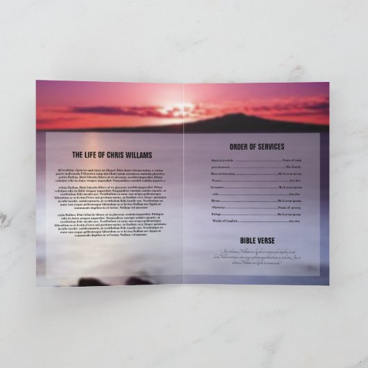 Modèle du programme Memorial (Intérieur)