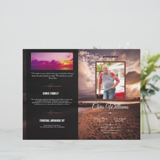 Modèle du programme Memorial (Debout devant)