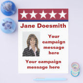 Modèle du prospectus de campagne électorale (Simple)