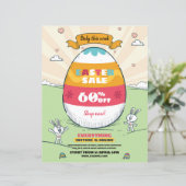 Modèle du prospectus de vente de Pâques (Debout devant)