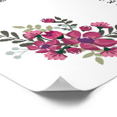 Modèle du tableau de sièges mariage (Coin)