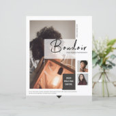 Modèle du tarif de la photographie (Debout devant)