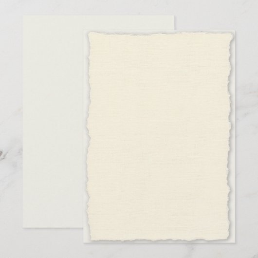 Modèle Edge Deckled classique (Devant / Derrière)